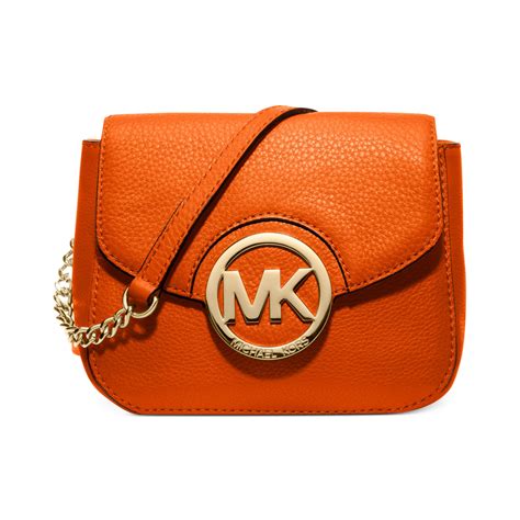 orange michael kors purse|michael kors orange crossbody.